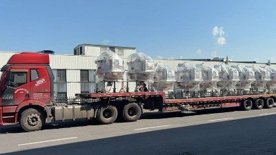 专业团队，规范操作|货友汇成功承运株洲至扬州大型炉体设备任务