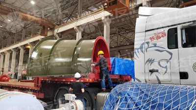 【安全快捷，运输无虞】128吨风机设备安全抵达