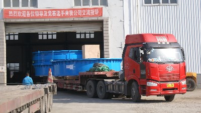 重型低平板半挂车承运：长沙至云南超宽阀门设备顺利发运