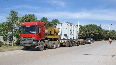 衡阳—湘潭  120吨“巨无霸”变压器跨城之旅