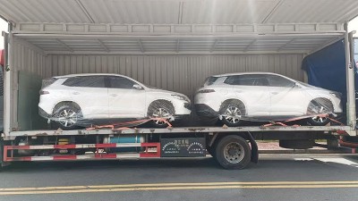 专业团队 高效服务|货友汇助力广东汕尾工业园实现无动力车身高效安全运输