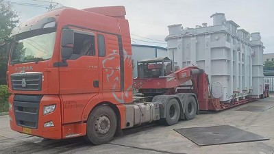 专业铸就信赖——货友汇成功承运沈阳至上海超大油箱设备运输项目